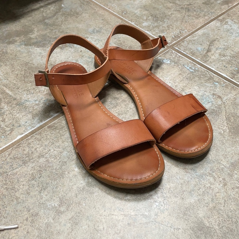 Brown sandals